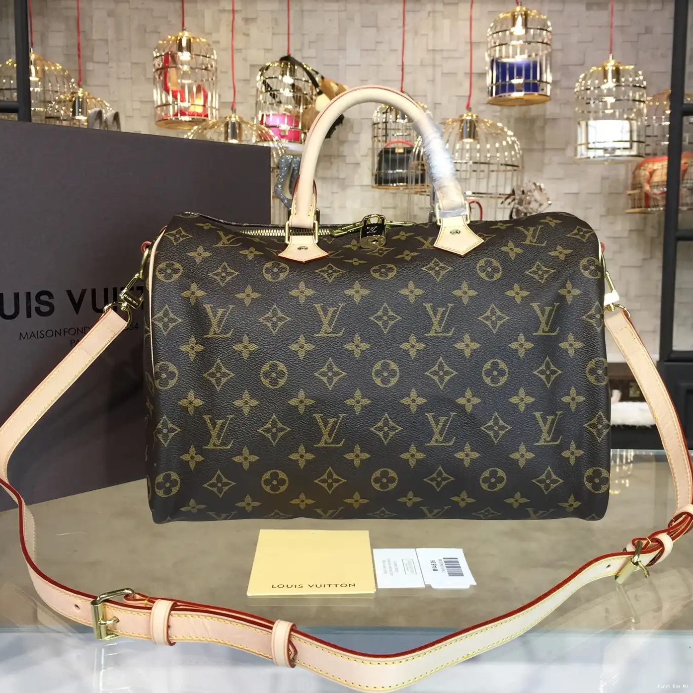 BANDOULIERE LOUIS SPEEDY 35 VUITTON 0615